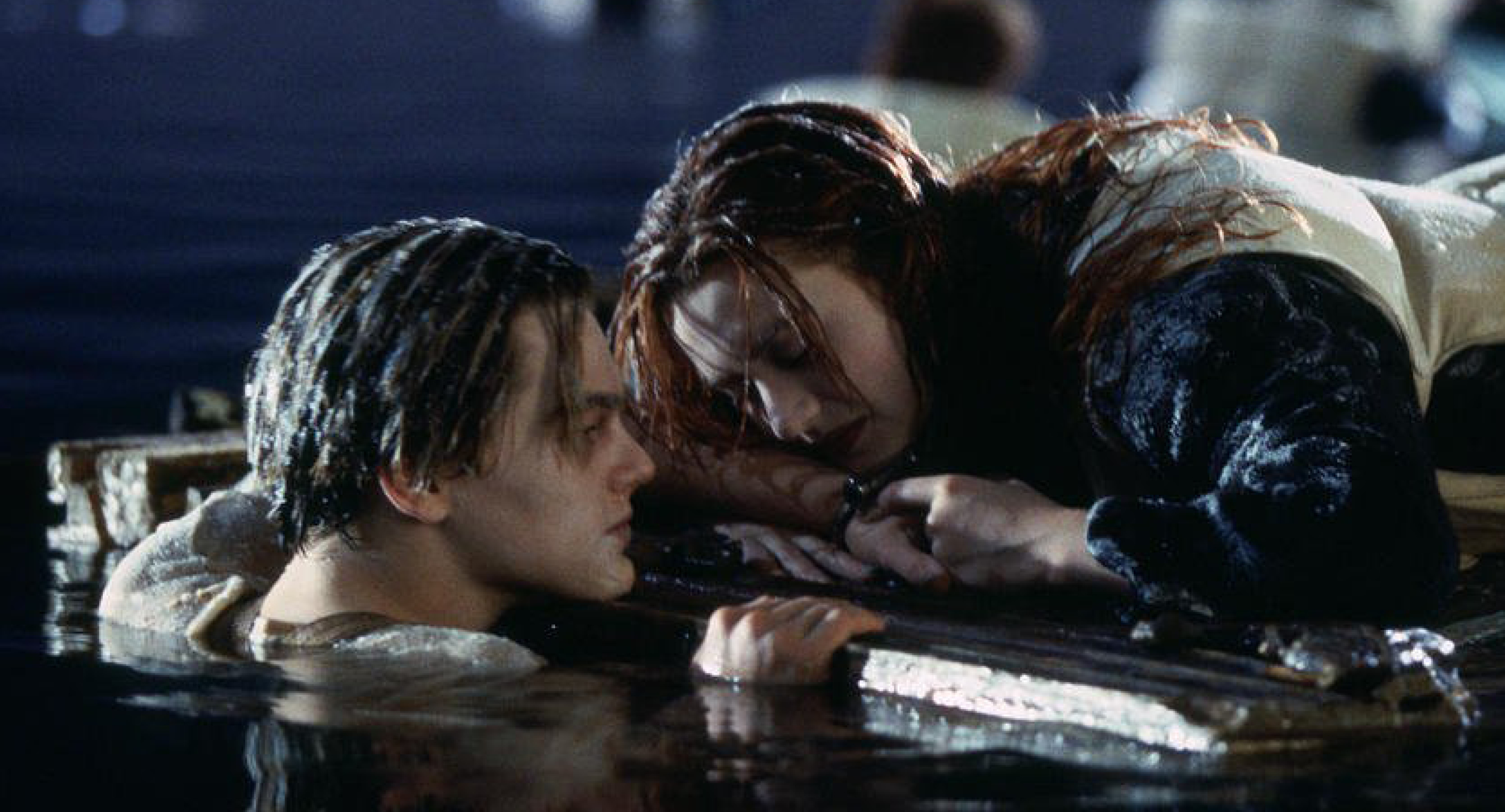 Screenshot still of Jack and Rose, Titanic Movie